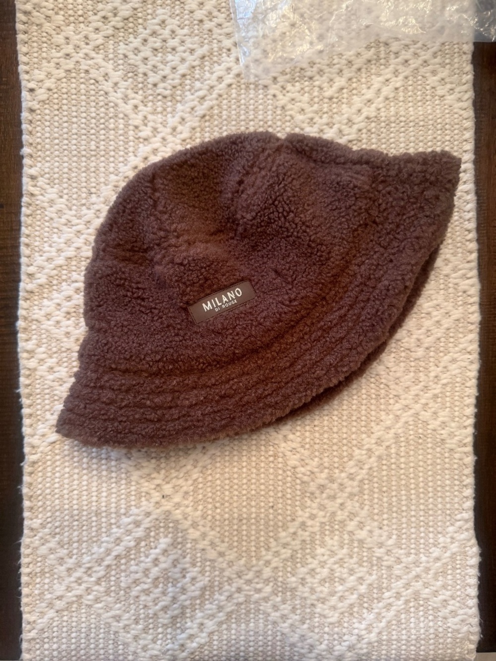 Milano Di Rouge┆OS┆ Child Fleece Bucket Hat ┆Brown┆401